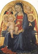 CAPORALI, Bartolomeo Madonna and Child with Angels Germany oil painting artist